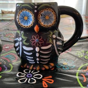 Day of the Dead Owl Mug